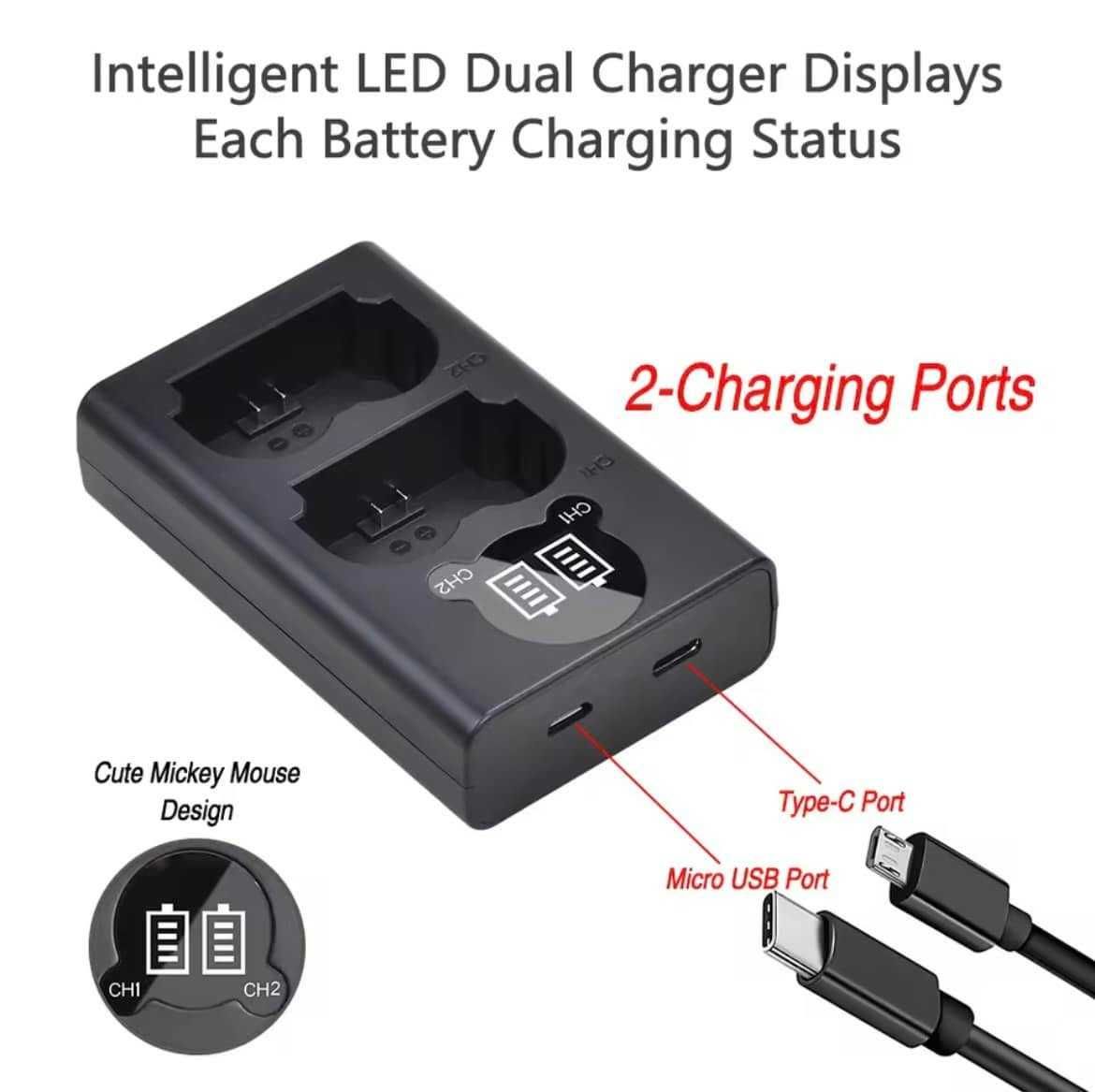 Fujifilm Dual charger for NP-W235
