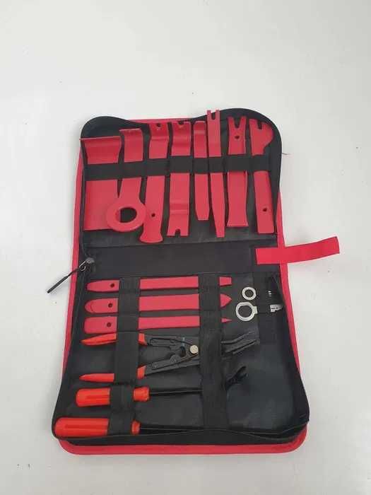 Set 16 piese scule accesori demontare tapiterie auto, interior auto