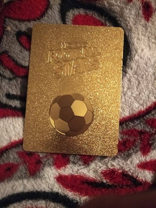 Cartonaș fotbalist de plastic diogo jota ediția gold de colectie