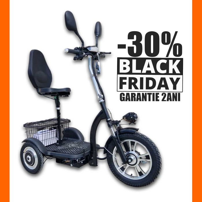-30% BF Tricicleta varstnici / dizabilitati electrica FARA PERMIS 1