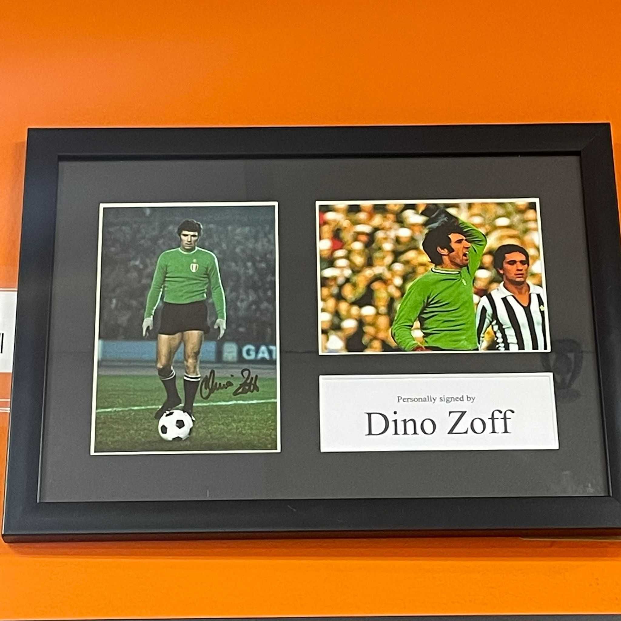 Tablou de colectie cu fotografie, semnat Dino Zoff | UsedProducts.ro