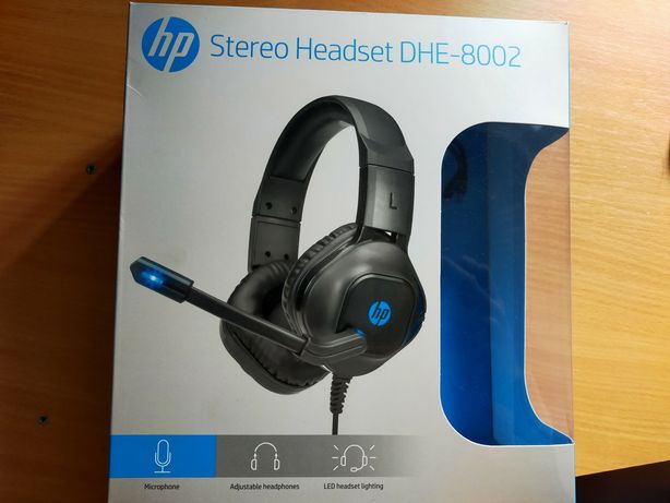 HP stereo headset