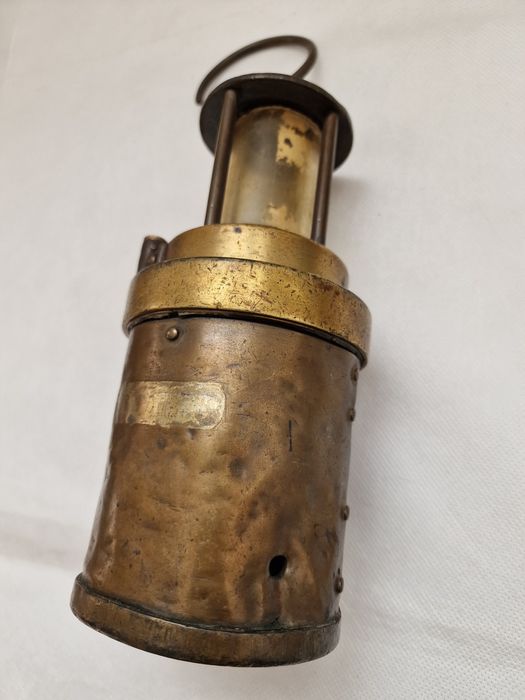 Lampa miner bronz