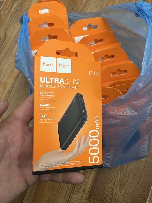 За 6к отдам вес пакет! 21штук hoco 5000mah