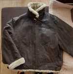 Geaca piele XL J.Riggins USA