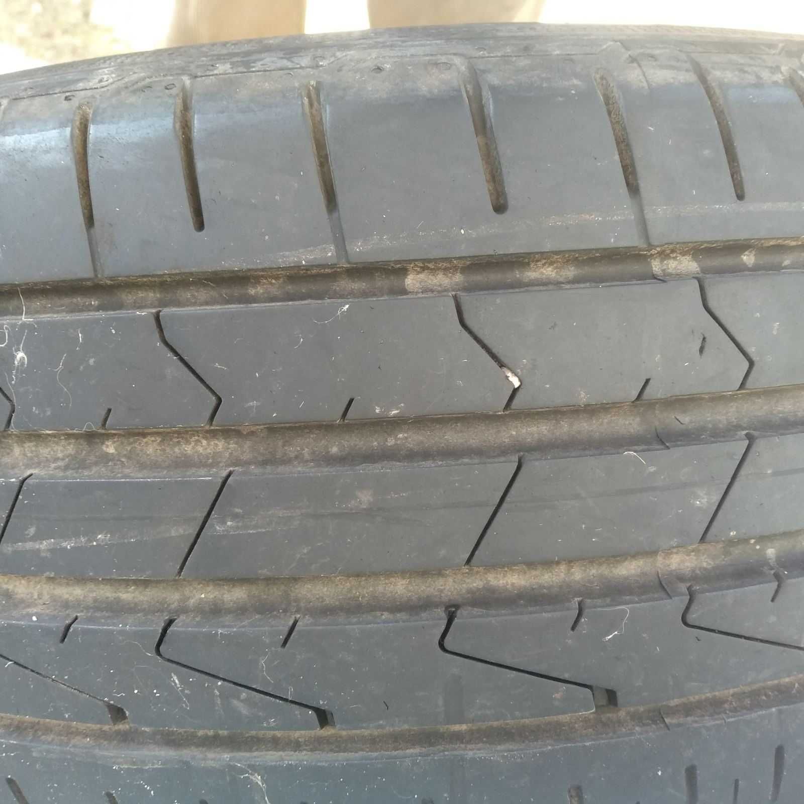 Летни гуми с джанти за VW пасат