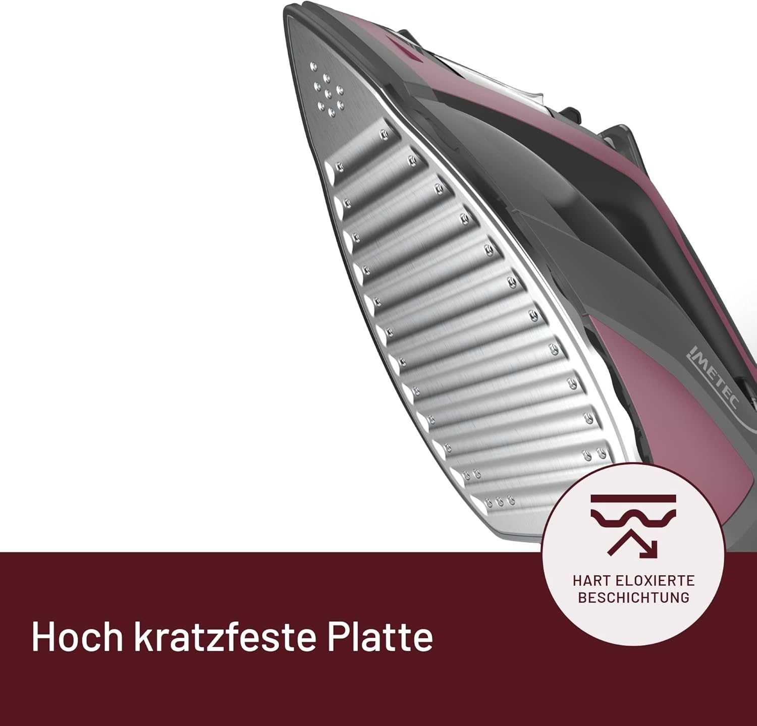 Парогенератор Imetec Onda P2, 2400W, Парен удар 300 g, Защита варовик