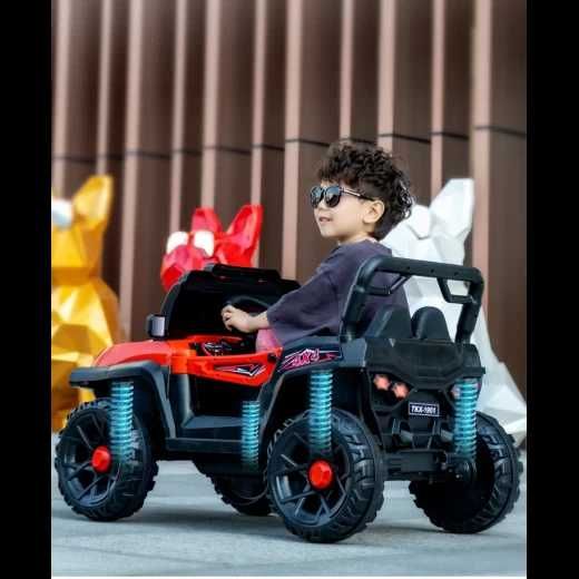 Masina electrica pentru copii 3-9 ani, 12V, 380W cu telecomanda