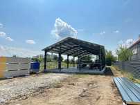 Vand structura metalica cu panouri fundatii si pardoseli la cheie