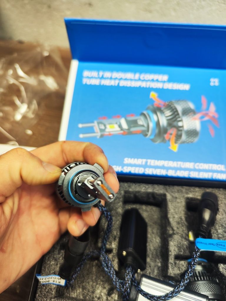 Промо LED крушки с 2 ГОДИНИ ГАРАНЦИЯ H1 H4 H7 H8 H9 H11 HB3 HB4