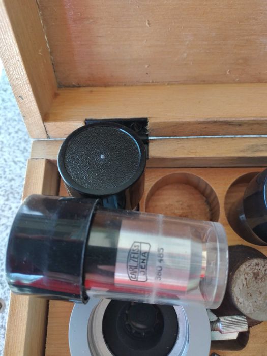 Set lentile microscop carl zeiss foarte vechi