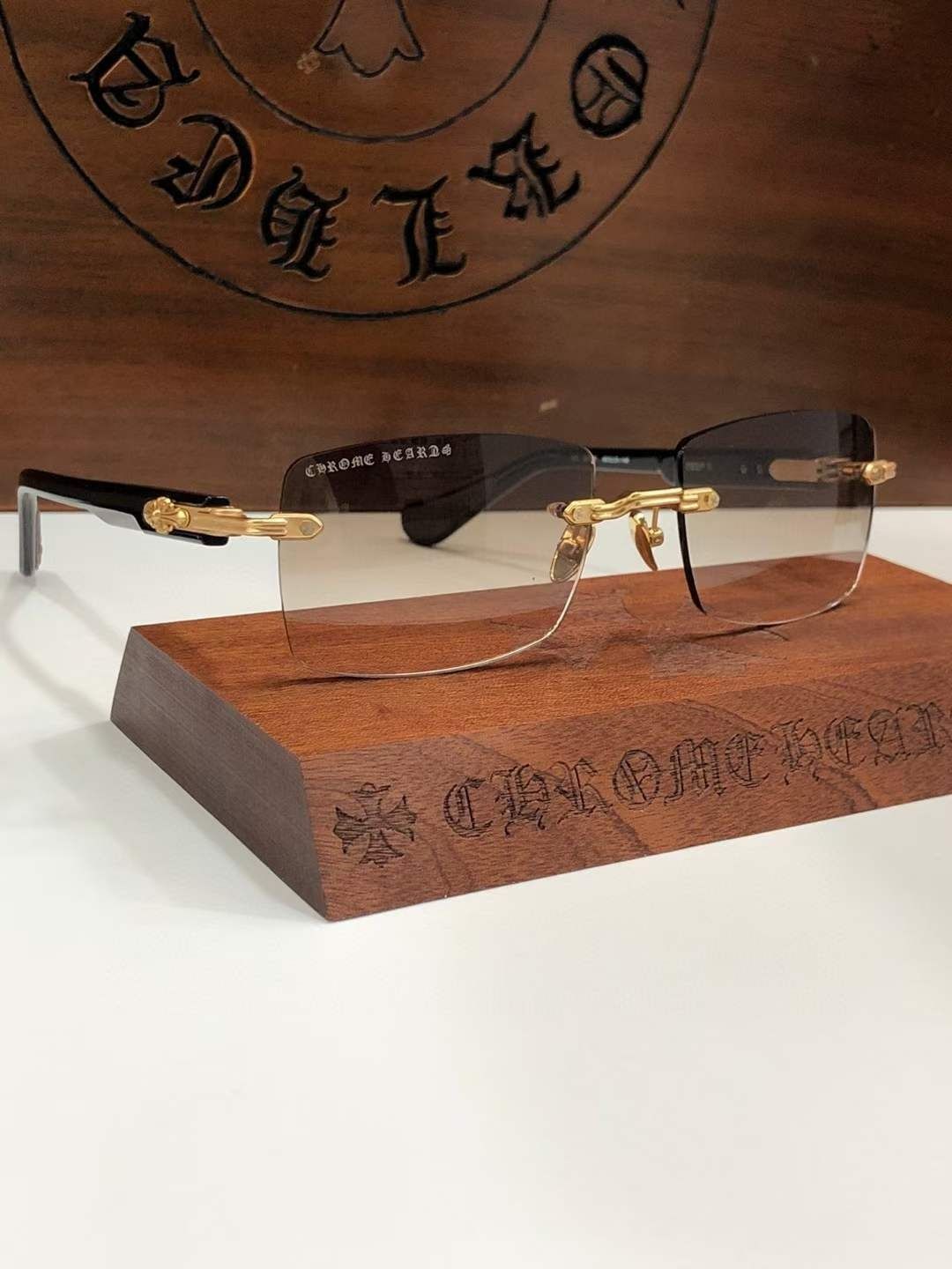 Chrome Hearts DEEP II Gold Sunglasses Deep 2 Слънчеви очила