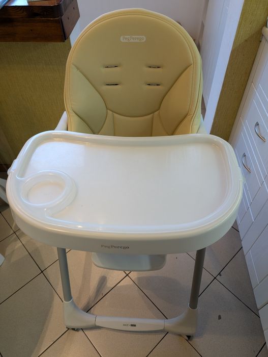 2 в 1 детски стол за хранене-шезлонг Peg Perego