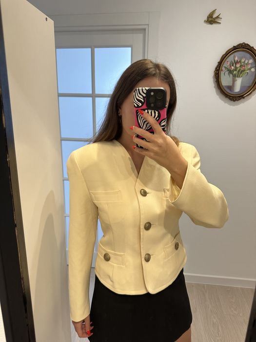 Жакет пиджак жетый винтаж