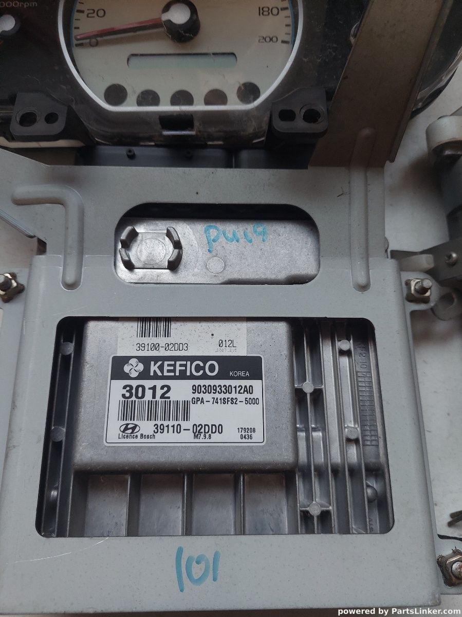 Kit pornire HYUNDAI i10 (PA) [ 2007 - 2013 ] 1.2 (G4LA) 63KW|86HP Kefico 9030933012a0 OEM 3911002dd0