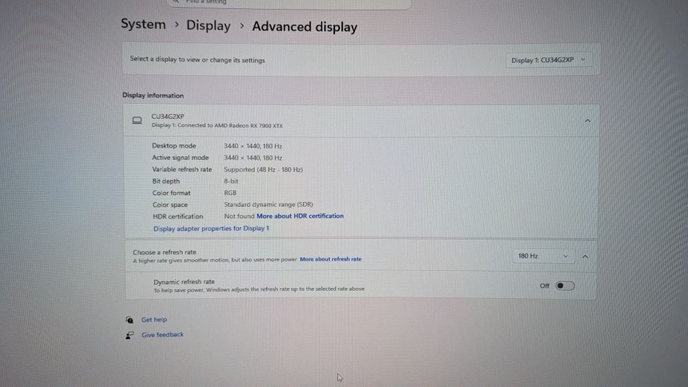 Vând Monitor Gaming AOC, Curbat, 34", VA, WQHD, 180Hz, 1ms, HDR400