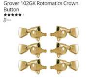 Колки для гитары Grover 102GK Rotomatics Crown Button (3+3)