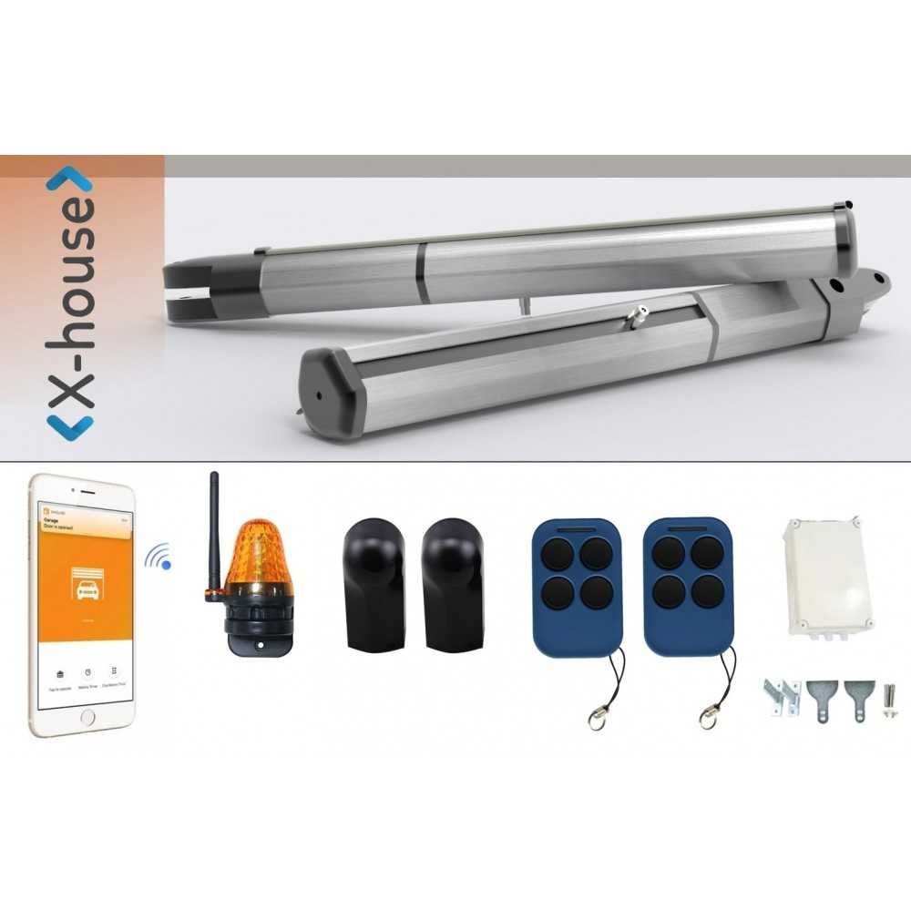 Resigilat: Kit Automatizare Porti Batante 200kg/brat deschidere poarta