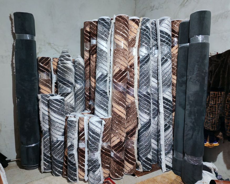 Covoare cauciucate 1x maro, 1x 100x280 gri + 2x 75x140 gri(18)