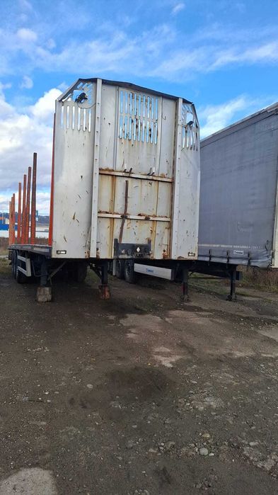 Vand semiremorca transport lemn ZASLAW