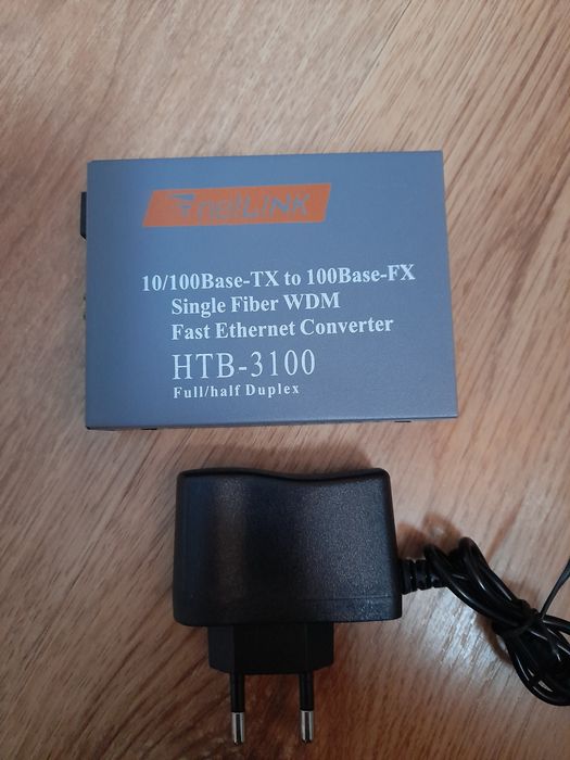 Media convertor fibra optica/pereche