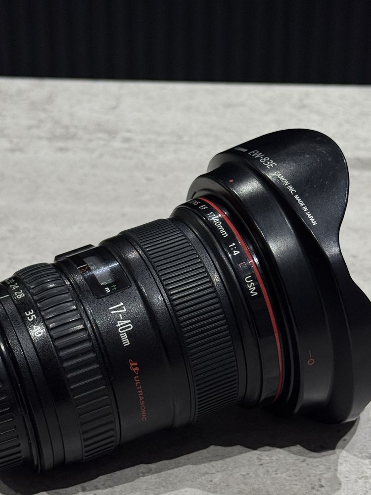 Canon EF 17-40mm f/4L USM Lens