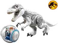 Dinozaur urias tip Lego de 30 cm: Indominus Rex