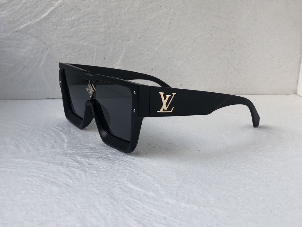 Louis Vuitton Мъжки дамски слънчеви очила маска LV