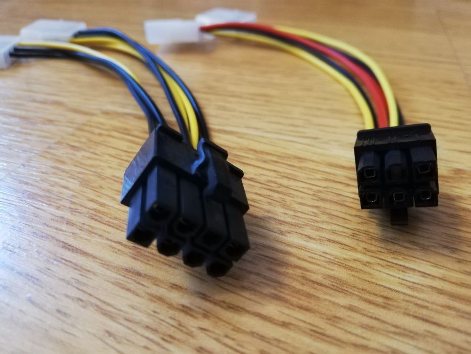 Adaptor conector placa video 8 , 6 pini x2 Molex