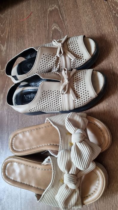 Турецкий басаножка 39 и тапочки 38 по 25 000 сум