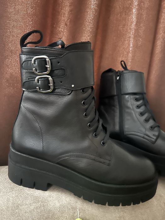 Дамски боти естествена кожа