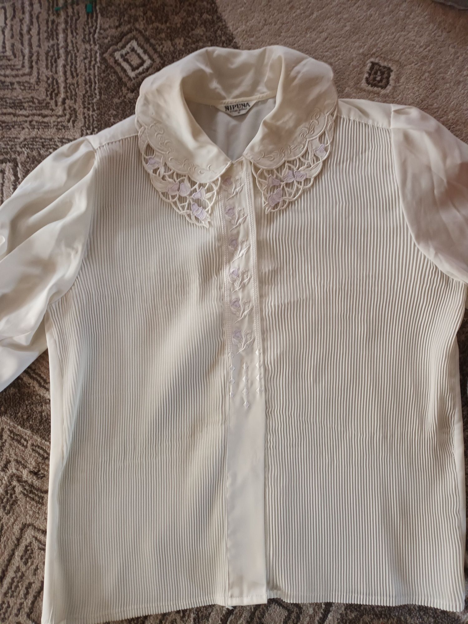 Блузка белая 50 52 размер