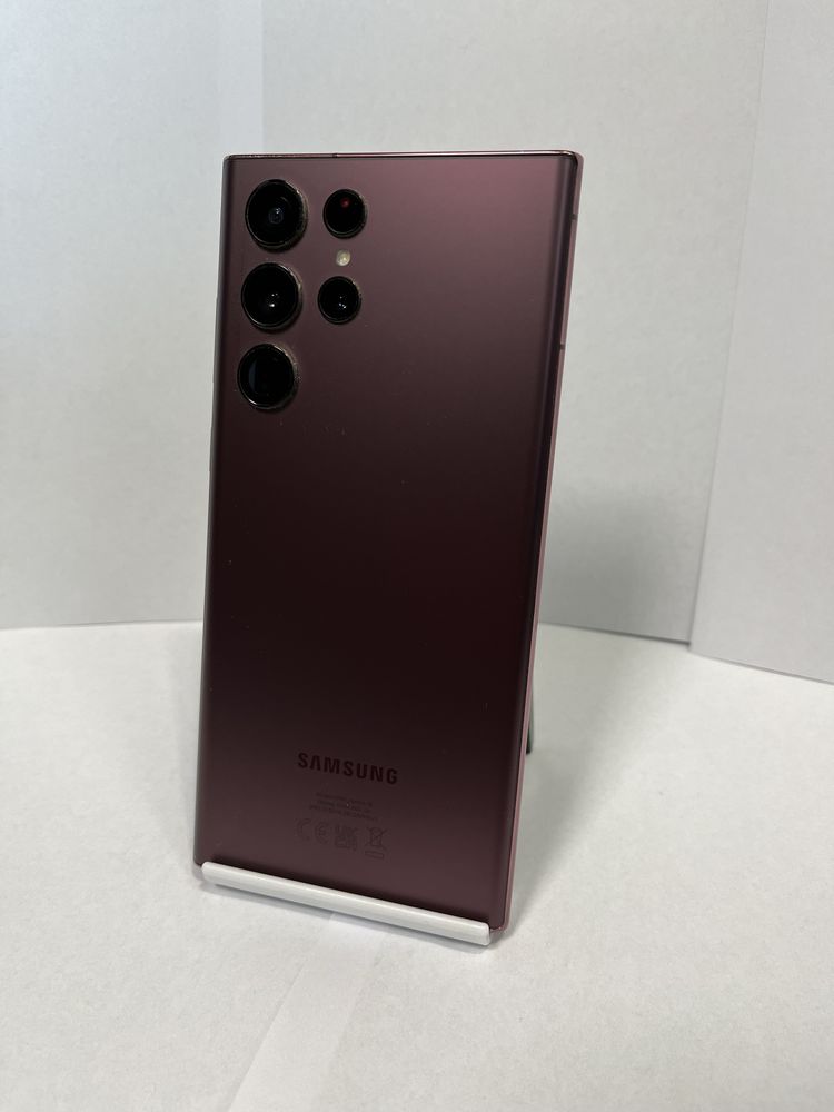 MDM vinde: Samsung S22 Ultra, 128GB, Burgundy.