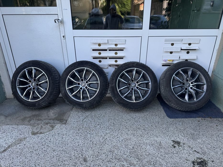 Джанти 17’ МОМО 5х120 + зимни гуми MICHELIN
