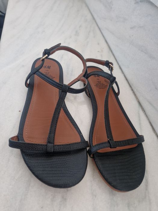 Sandale negre h&m