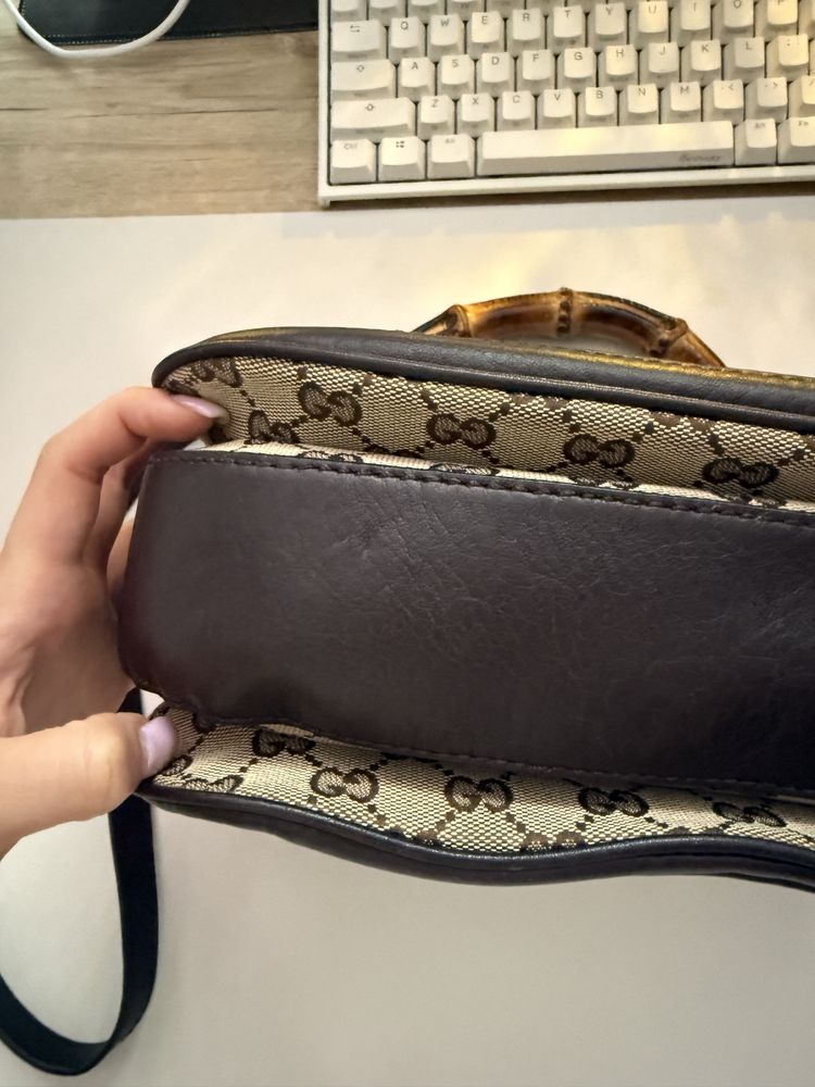 Бамбукова Gucci (Гучи) Чанта 240242