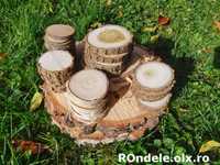 rondele lemn uscat decoratiuni Advent, aranjamente