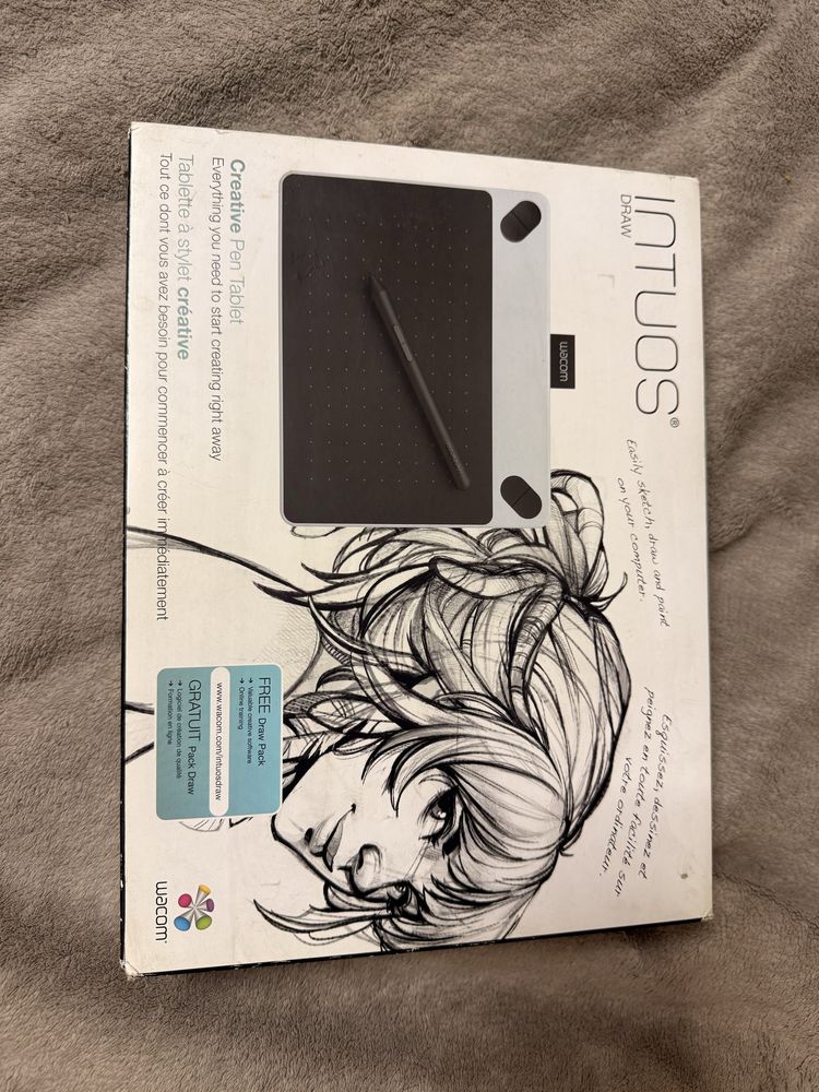 графический планшет(Wacom Intuos Draw Pen Tablet (CTL-490))