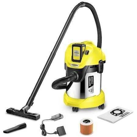 Aspirator umed/uscat Karcher WD3 Battery 1.629-951.0, 300w,17L silver