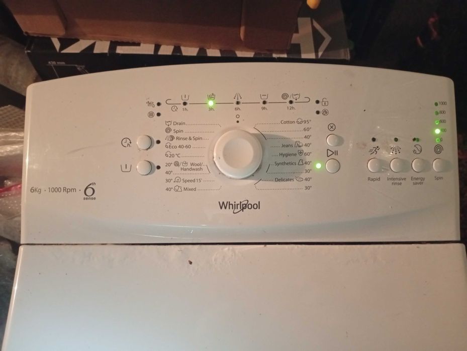 Пералня Worlpool на части