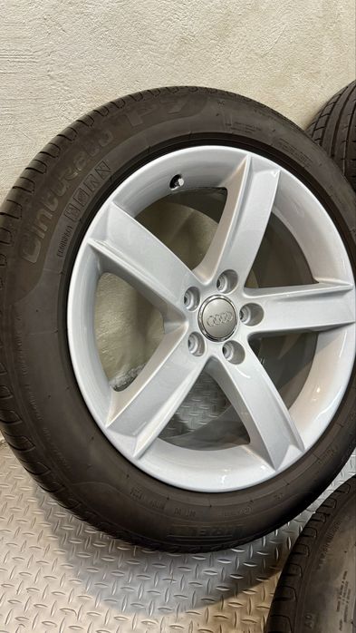 Оригинални 5х112 17” Audi A5 с летни гуми