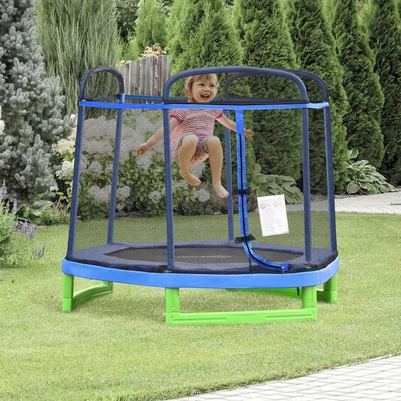 Батут за игра на двора Детски