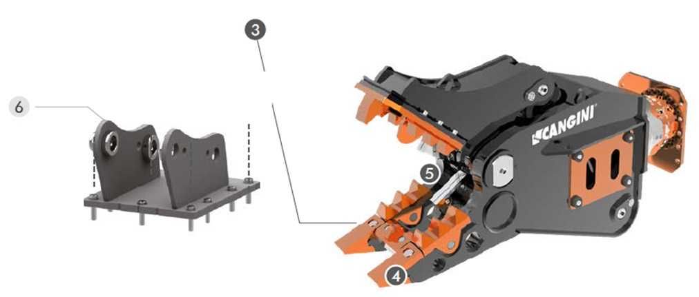 FOARFECA DEMOLARE- excavator 3 - 17 tone