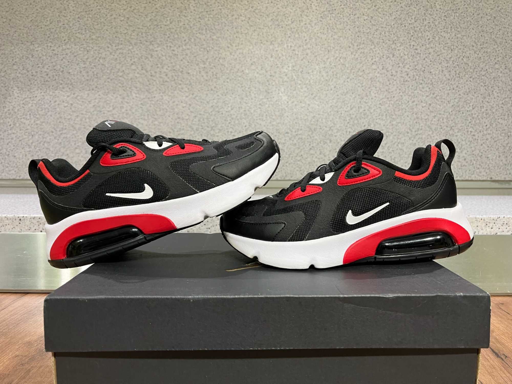 ОРИГИНАЛНИ *** Nike Air Max 200 Black/University Red/White