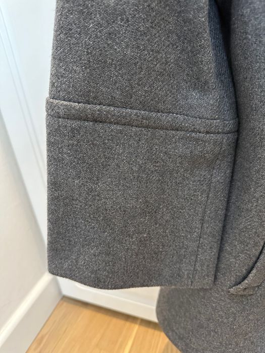 Palton gri cloche Zara