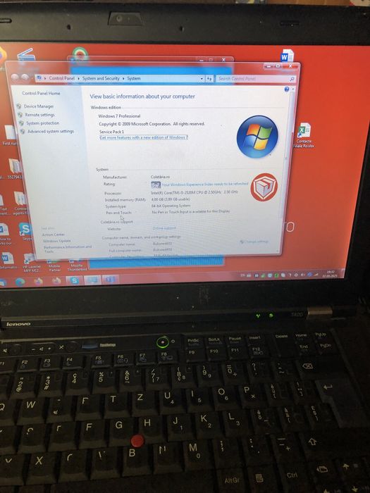Vand lenovo t420  si t410 pentru piese