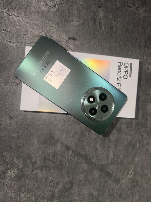 Telefon OPPO Reno 12 F 5G, 256GB, 8GB RAM, Dual SIM, Black Green