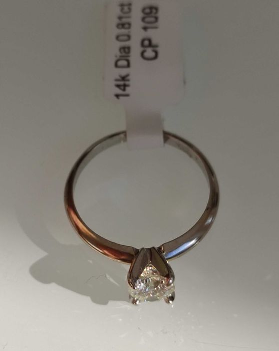 Inel 14k cu diamant 0,75ct