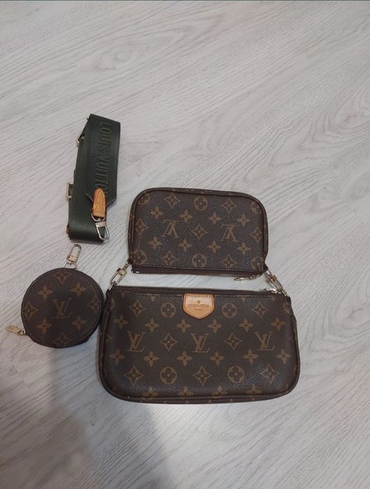 Сумка. Кожа. Канва