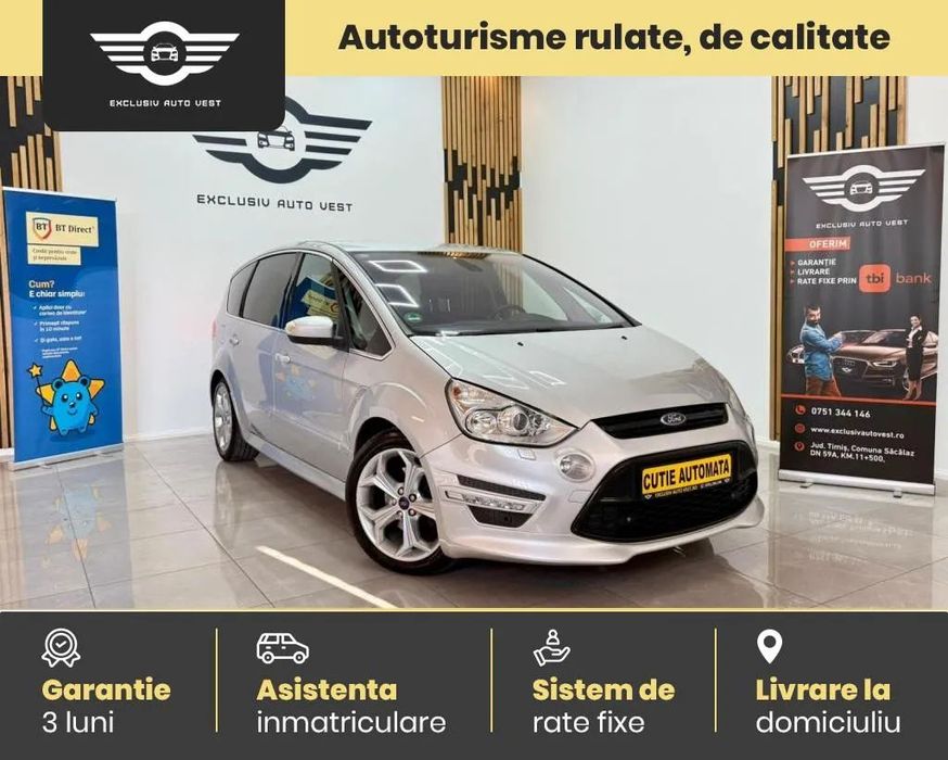 Ford S-Max / Rate Fixe / Garantie / Livrare
